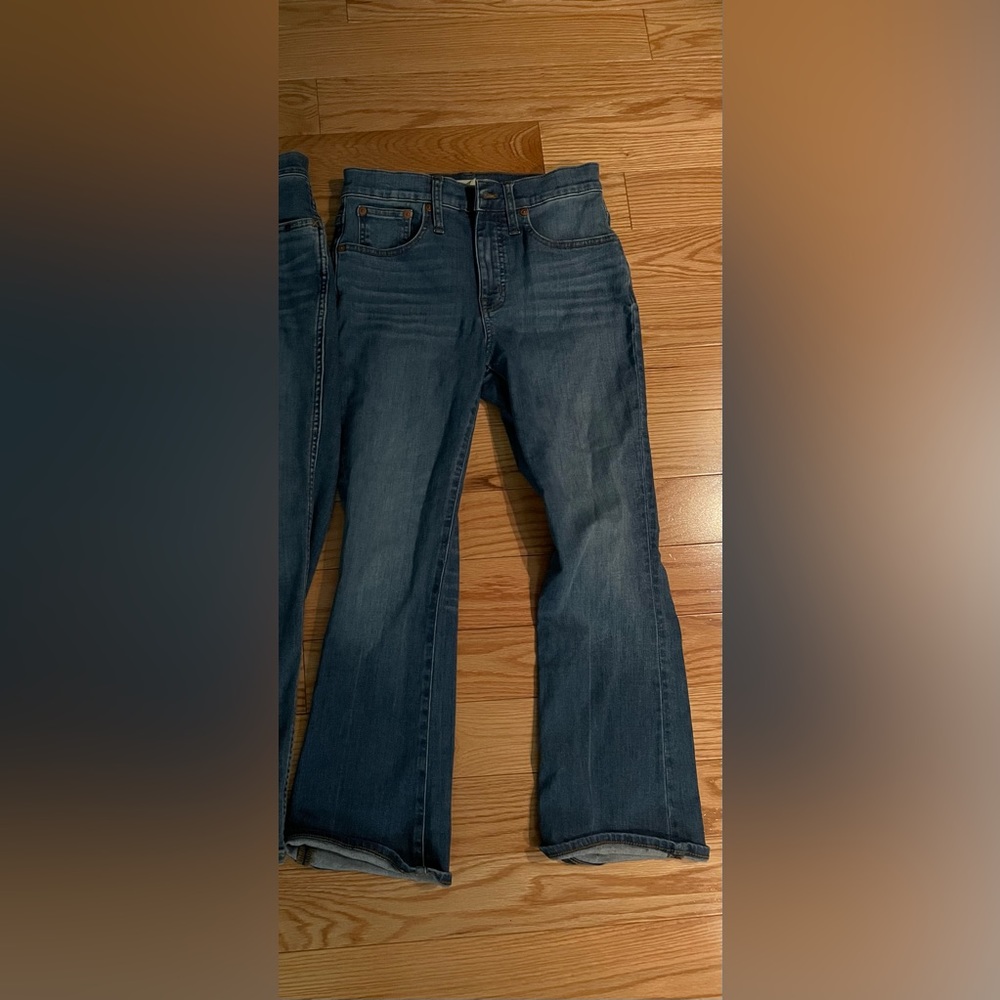 Madewell cali boot petite 25” inseam, 25P mid-high rise jean